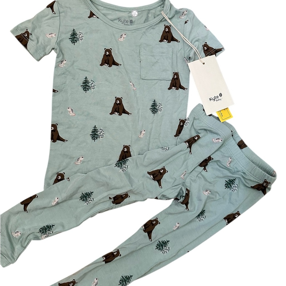 Kyte BABY Trail Print Pajama Set